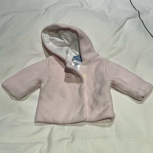 Jacadi baby girl pink jacket 3 months